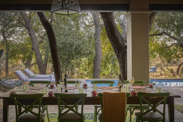 Waterside at Royal Malewane. Kruger National Park, Mpumalanga